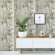 image 2 of NuWallpaper NH3552 Driftwood Peel & Stick Wallpaper, Brown Multi