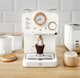 image 3 of Pump Espresso Coffee Machine Nordic Cotton White