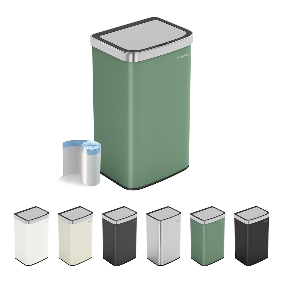 image 1 of CozyLiving 60L Automatic Sensor Waste Bin Hands-Free Motion Activated Kitchen Bin