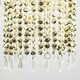 image 1 of ValueLights Gold Ceiling Pendant Droplets Shade and B22 GLS LED 10W Warm White 3000K Bulb