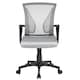 image 1 of Yaheetech Ergonomic Mesh Office Chair Mid-Back 360° Rolling Casters | Grey