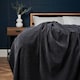 image 2 of BHS Chenille Throw, Charcoal Grey | Charcoal