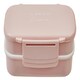 image 2 of Interiors by Premier Minimalist Light Pink Lunch Box With Cutlery, Organized Lunch Box, Versatile Box With Reusable Spoon & Fork
