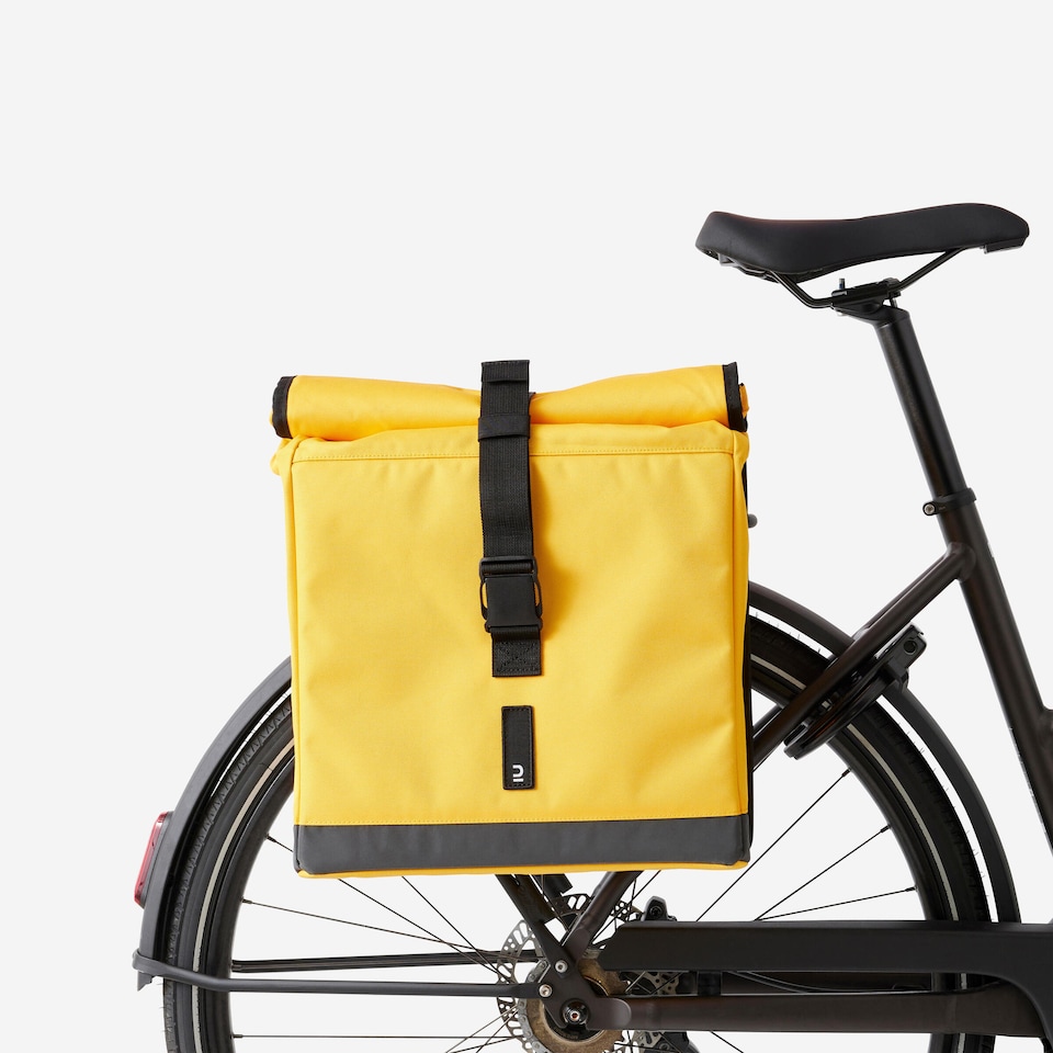 image 1 of Decathlon 20 L Bike Double Pannier Bag 500