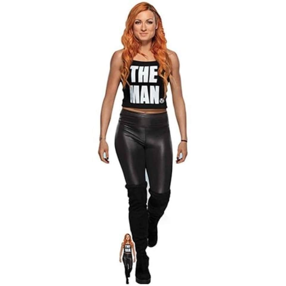 Becky Lynch The Man WWE Lifesize Cardboard Cutout 169cm