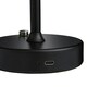 image 4 of Energize Black LED Rechargeable Desk Table Lamp with Touch Sensor