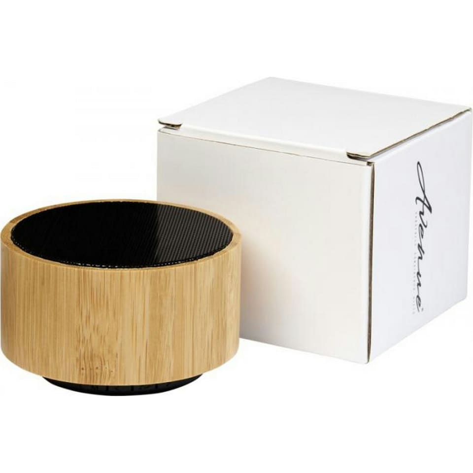 image 1 of Avenue Cosmos Bamboo Bluetooth Speaker - Wood/Solid Black - One Size