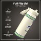 image 4 of NFL x Sports, Vacuum Insulated Steel Bottle, Series, 750ml (24oz) | Cream | NFL Throwback Seahawks | One Size