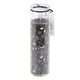 image 2 of Something Different Jasmine Witch Amethyst Tube Candle - Black/Transparent - One Size Black | One Size