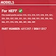 image 2 of SPARES2GO Flow Meter Air Break Contact Reed Switch Sensor for Neff Dishwasher