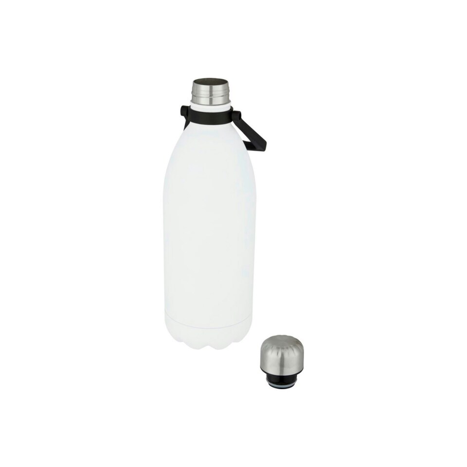 image 1 of Bullet Cove Stainless Steel Water Bottle - White/Silver - One Size (UTPF3842)