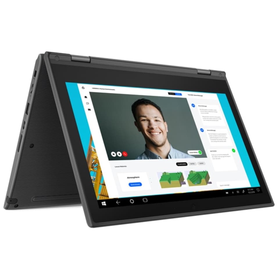 Lenovo 300e Windows Intel Celeron N4120 2-in-1 4GB 64GB eMMC 11.6" Touch Win10 P