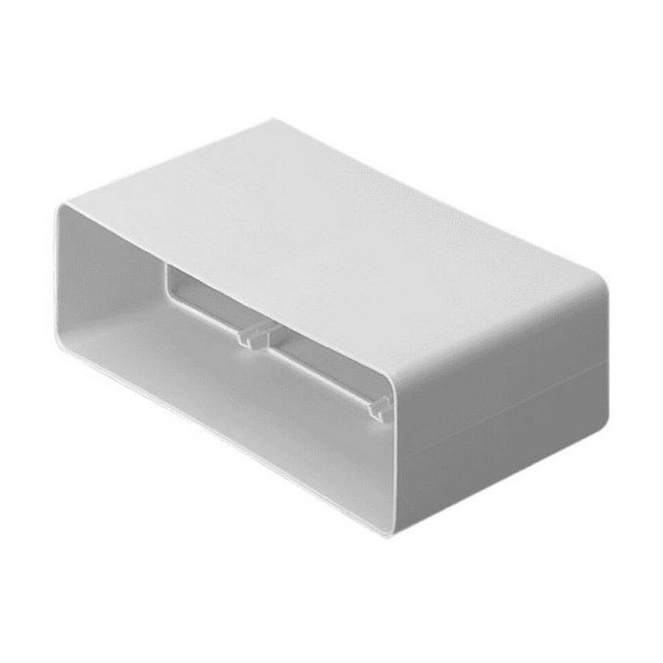 Manrose Flat Channel Connector - White - One Size