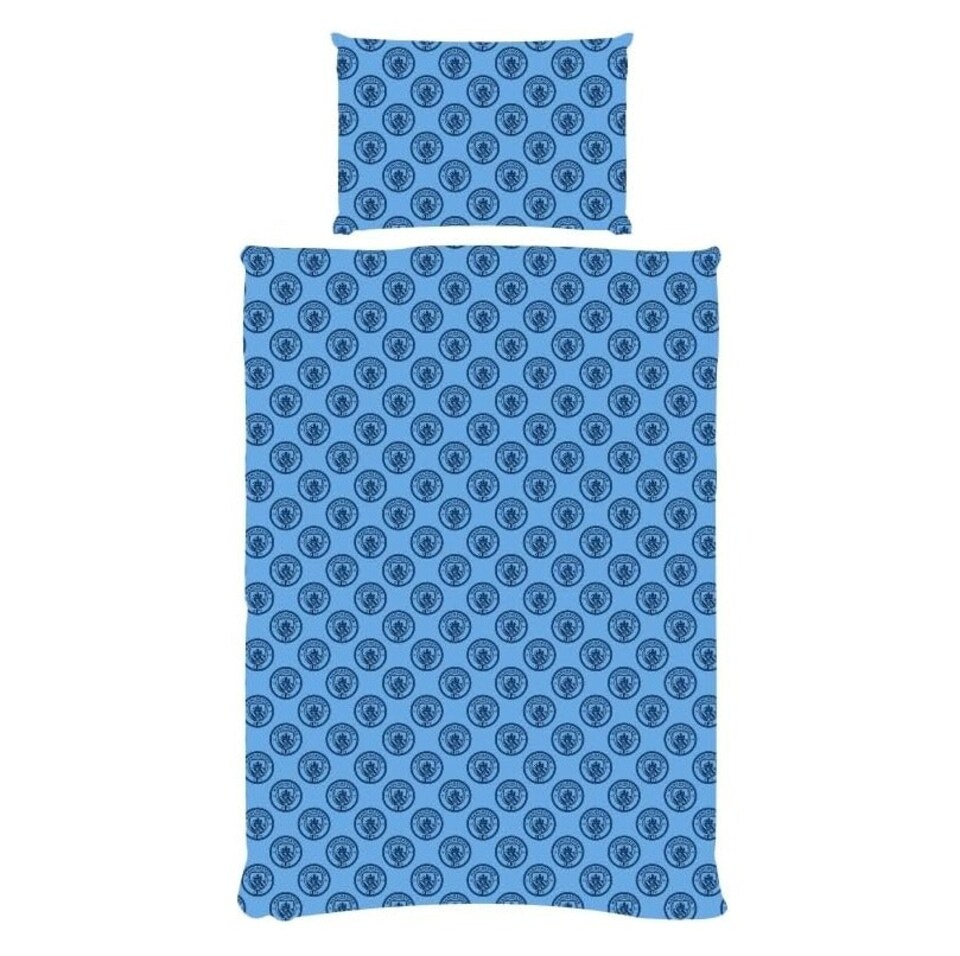 image 1 of Manchester City FC Particle Single Duvet Cover Blue | Single