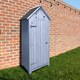 image 3 of Bideford Tall Garden Storage Unit Blue