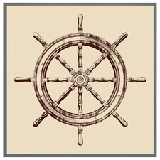 Ship wheel (Picutre Frame) Grey | S