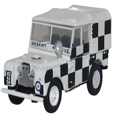 Oxford Diecast Land Rover Series 1 RAF Tripoli Desert Rescue Team
