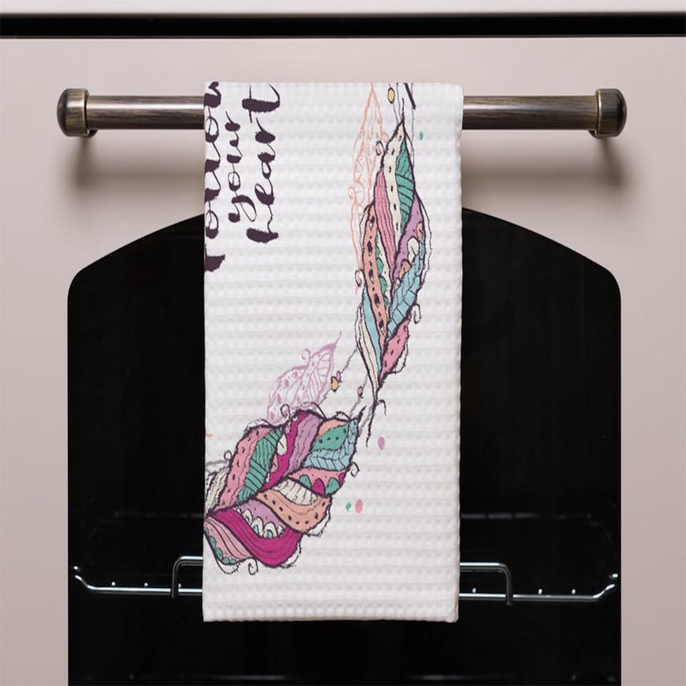 image 1 of Follow your heart (Kitchen Towel)