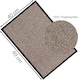 image 3 of KAV Door Mat Dirt Trapper - Durable Indoor and Outdoor Non-Slip Rug - Super Absorbent- Home, Office(Brown / Black, 60cm x 90cm)