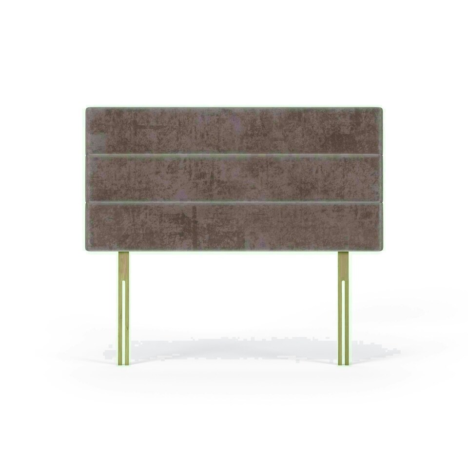 Milan Mauve Naples Velvet Headboard King Size N/A