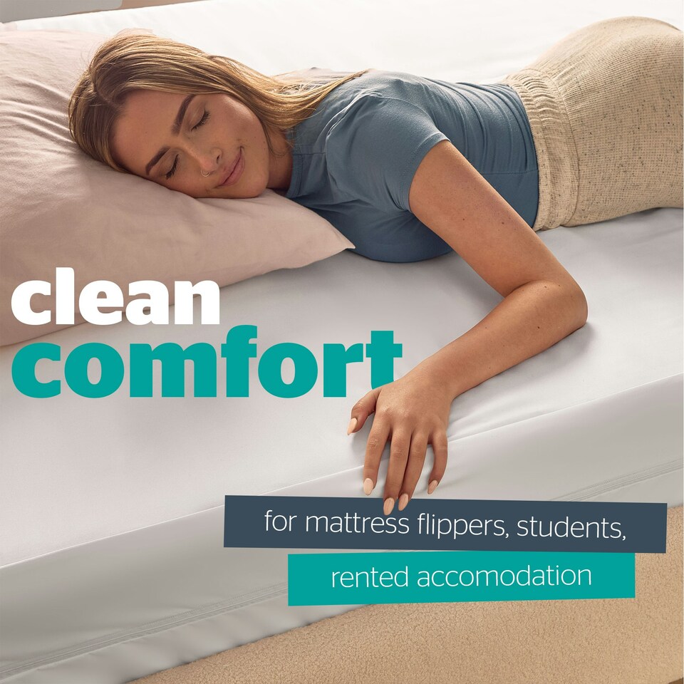 image 1 of Silentnight Waterproof Complete Mattress Encasement Protector White | Double