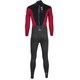 image 2 of Mens XT3  3mm Wetsuit - Black/Red