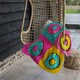 image 3 of Set doughnut sweet food, donut cartoon pop art style (Blanket)