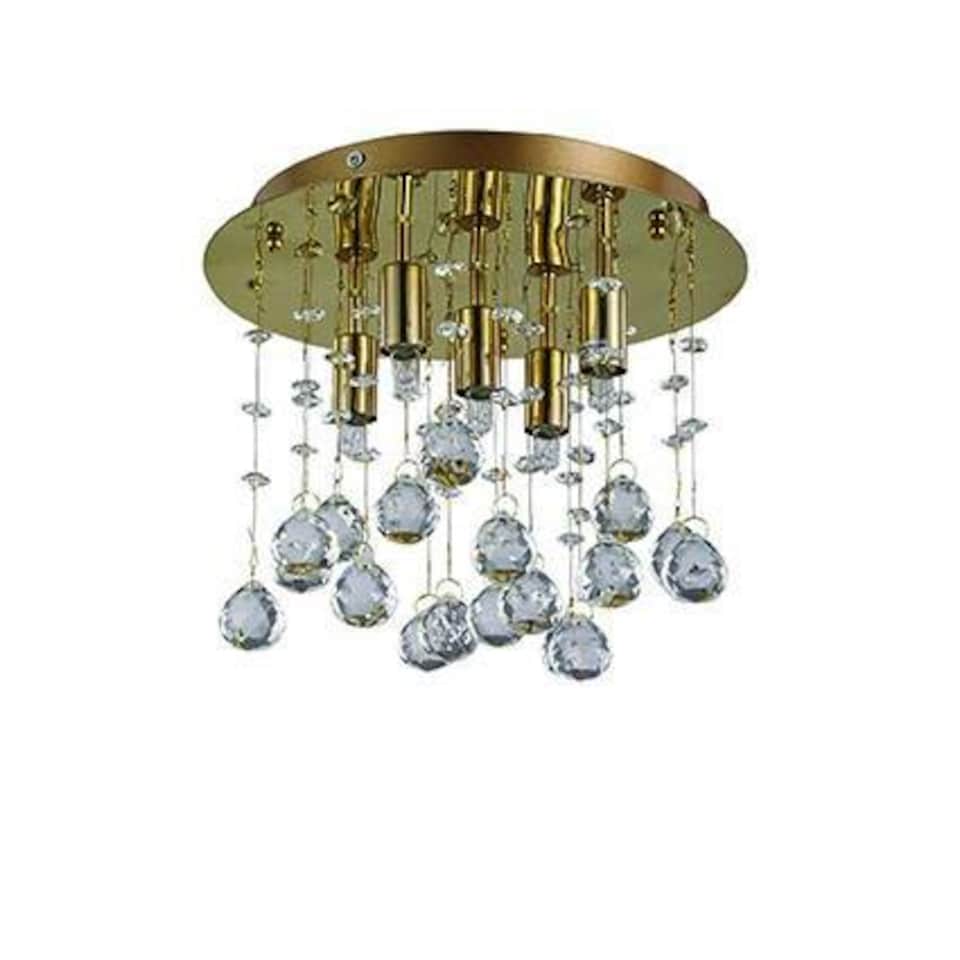 Moonlight  5 Light  Small Ceiling Pendant Gold, G9