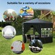 image 5 of Outsunny 3.9m Outdoor Gazebo Canopy with 6  Side Walls
