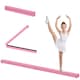 image 1 of HOMCOM 2.1m Balance Beam Trainer Fold Performance Gymnastics, Pink | Pink