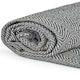 image 1 of Herringbone Throw 90 X 100" - Silver