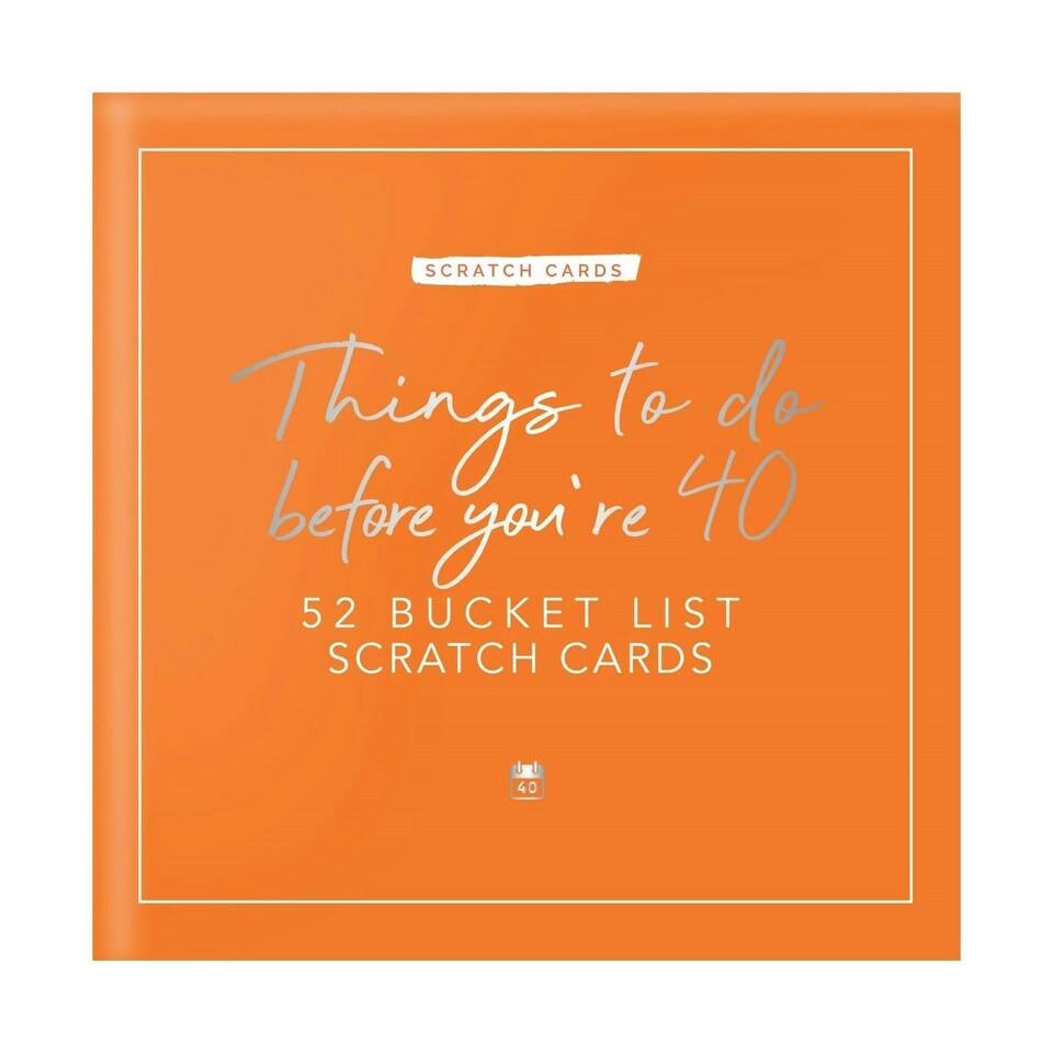 image 1 of Gift Republic Scratch Cards Things To Do Before Your 40