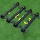 image 2 of Adjustable Football Hurdles Foldable Lightweight Training Hurdle 4pk