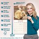 image 6 of Rabbits 2026 Calendar | Square Wall Calendar | Animal Gift | Plastic Free Packaging | by Avonside Publishing