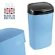 image 2 of Dihl 50L Sensor Bin Blue / Black Blue | 50