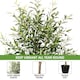 image 3 of Artificial 210cm Olive Tree Fake Plant with 64 Olives, Pot for Indoor Décor 7ft