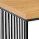 image 5 of Strington Coffee Table in Black and Oak