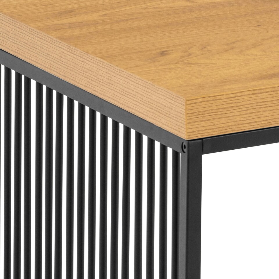 image 1 of Strington Coffee Table in Black and Oak