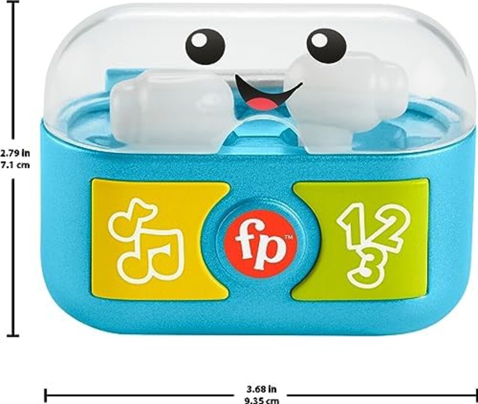 image 1 of Fisher Price Laugh And Learn Play Along Ear Buds Toy