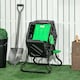 image 2 of Outsunny 65L Garden Compost Bin, Barrel Rotating Composter with Steel Legs