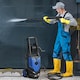 image 2 of Outsunny 2200W Power Washer 170 Bar Pressure with Adjustable Nozzle | Blue | Blue | 32W x 32D x 80H cm