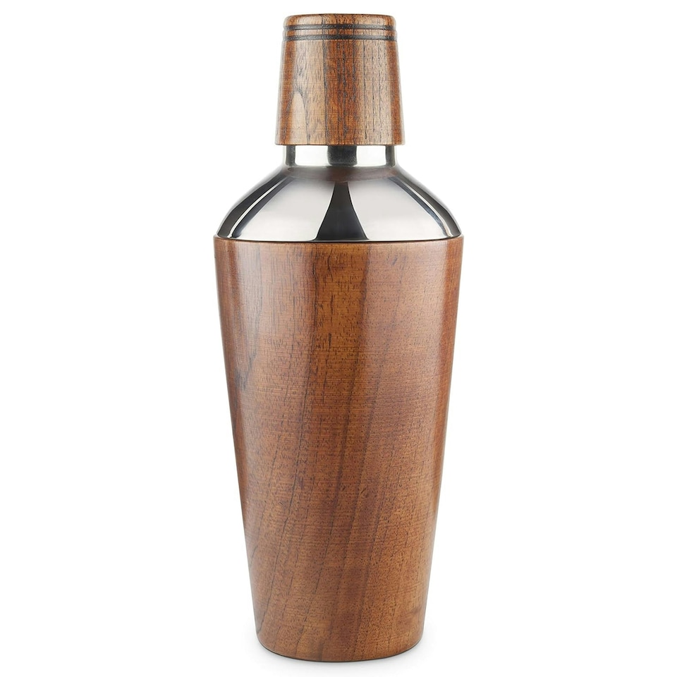 image 1 of Original Products Final Touch Handmade Wood Cocktail Shaker 500ml | Multi | 1