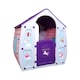 image 8 of 1.09m Purple Kids Indoor Outdoor Plastic Wendy House Unicorn Magical Playhouse