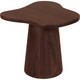 image 3 of Nolan Solid Wood Side Table Brown