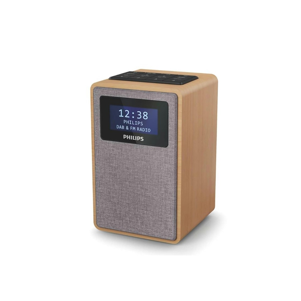 image 1 of Philips TAR5005-10 Clock-DAB+ FM Radio | Black