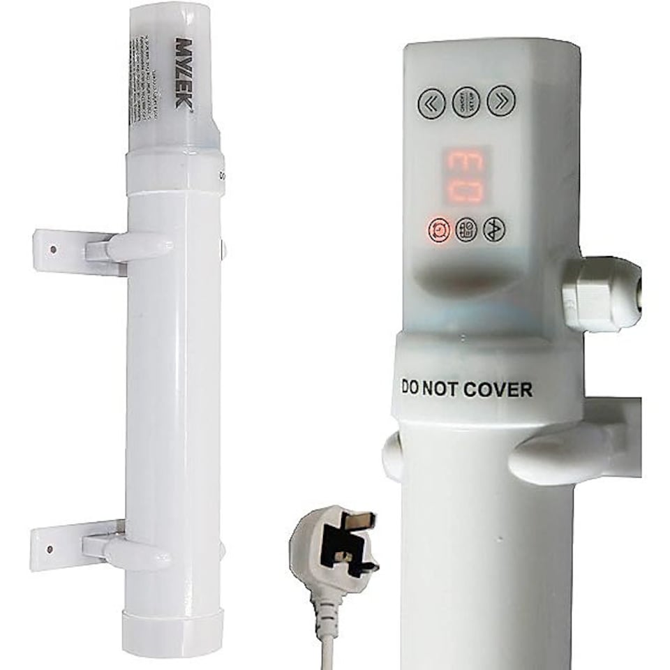 image 1 of Tubular Heater 60W Low Energy - Tube 34cm And Cage Guard 31cm - Built in Digital Timer