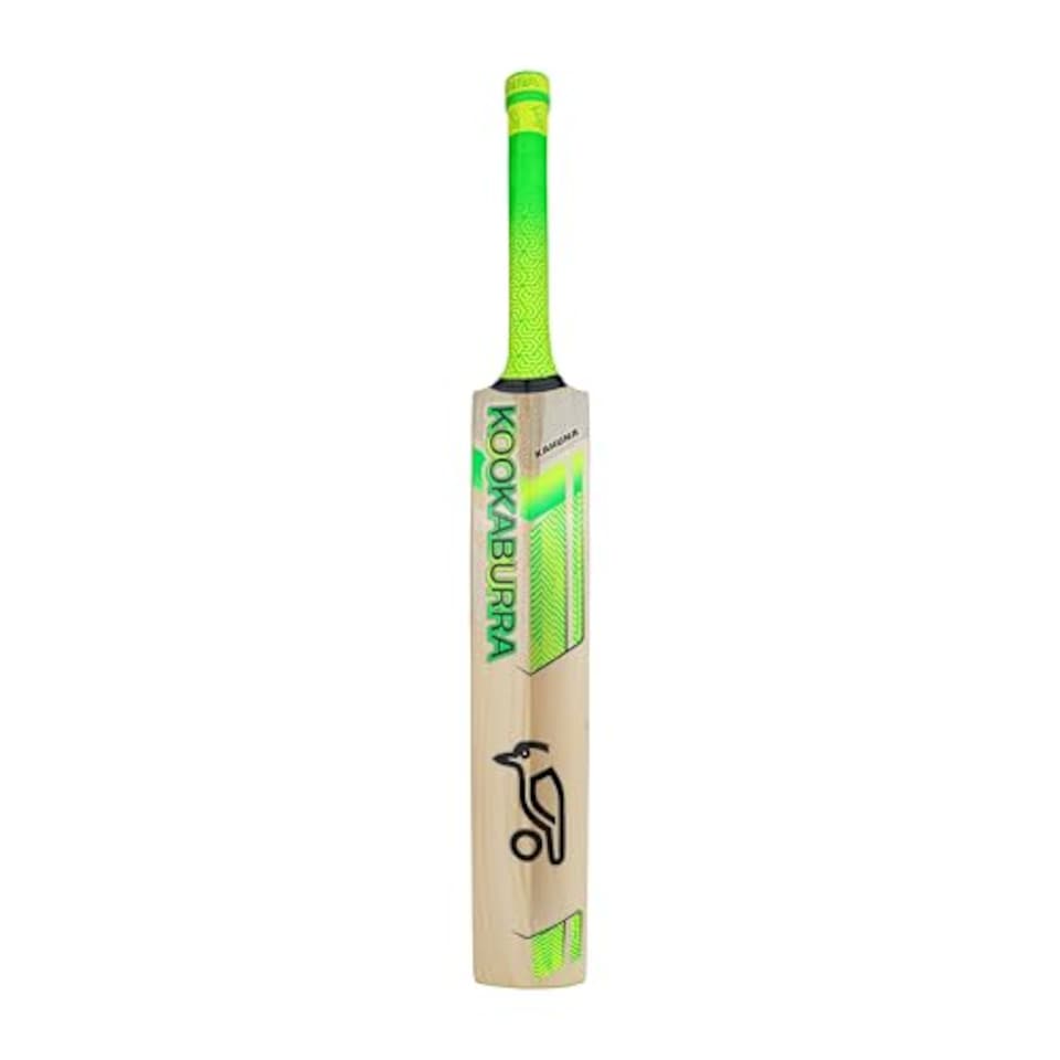 image 1 of Kookaburra Kahuna 9.1 Junior Cricket Bat - Size 6, Lime