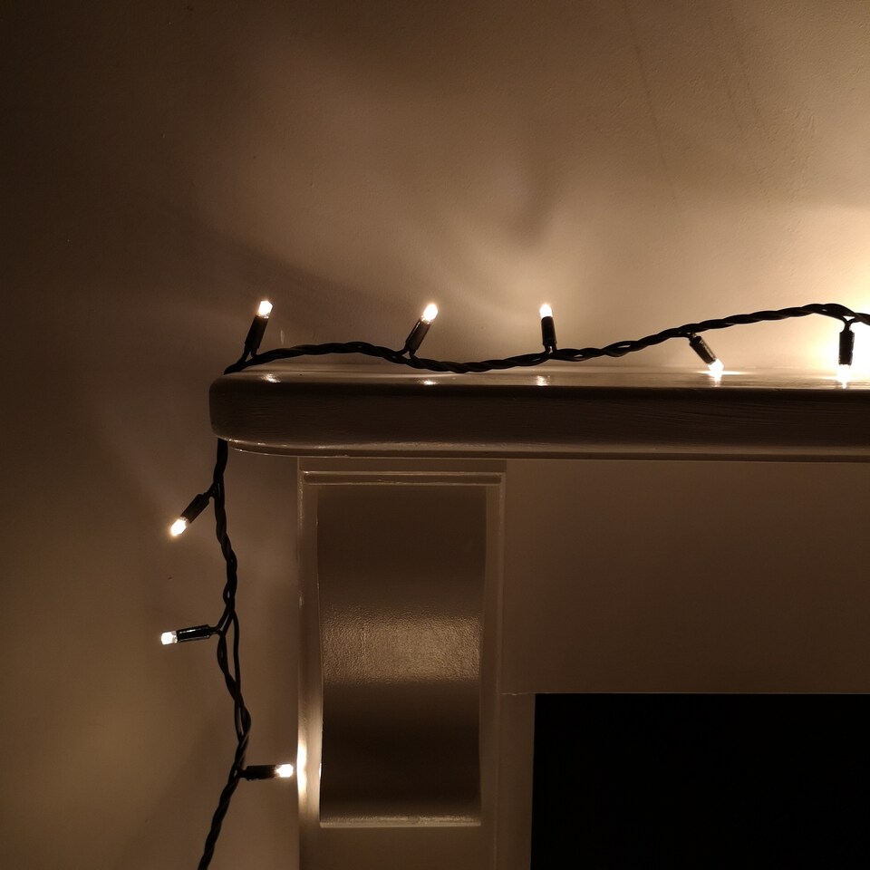 image 1 of 300 LED 30m Snowtime Heavy Duty Connectable Christmas Lights in Warm White