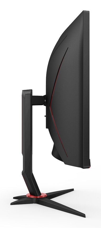 image 1 of AOC G2 CU34XP/BK 34" Curved UltraWide Quad HD 180Hz 1ms Height Adjustable Gaming Monitor | Black | Black, Red | 86.4 cm (34")
