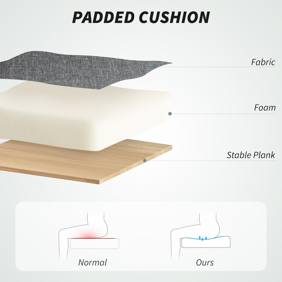 image 1 of HOMCOM Office Chair with 6-point Massage and Heat, Fabric Computer Desk Chair with Reclining Backrest, High Back, Height Adjustable, Swivel Wheels, Footrest, Remote, for Home, Grey